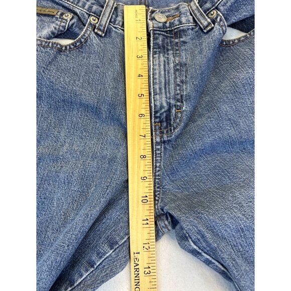 Calvin Klein‎ Jeans Womens 10 Blue Denim Cotton Straight Leg - Picture 7 of 10